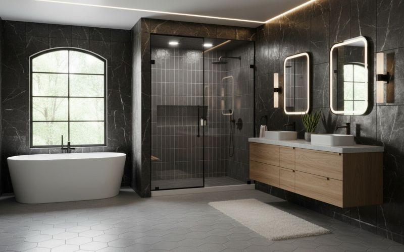 How Shower Surround Installation Enhances Bathroom Design